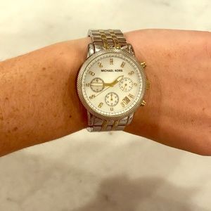 Two-toned Michael Kors watch